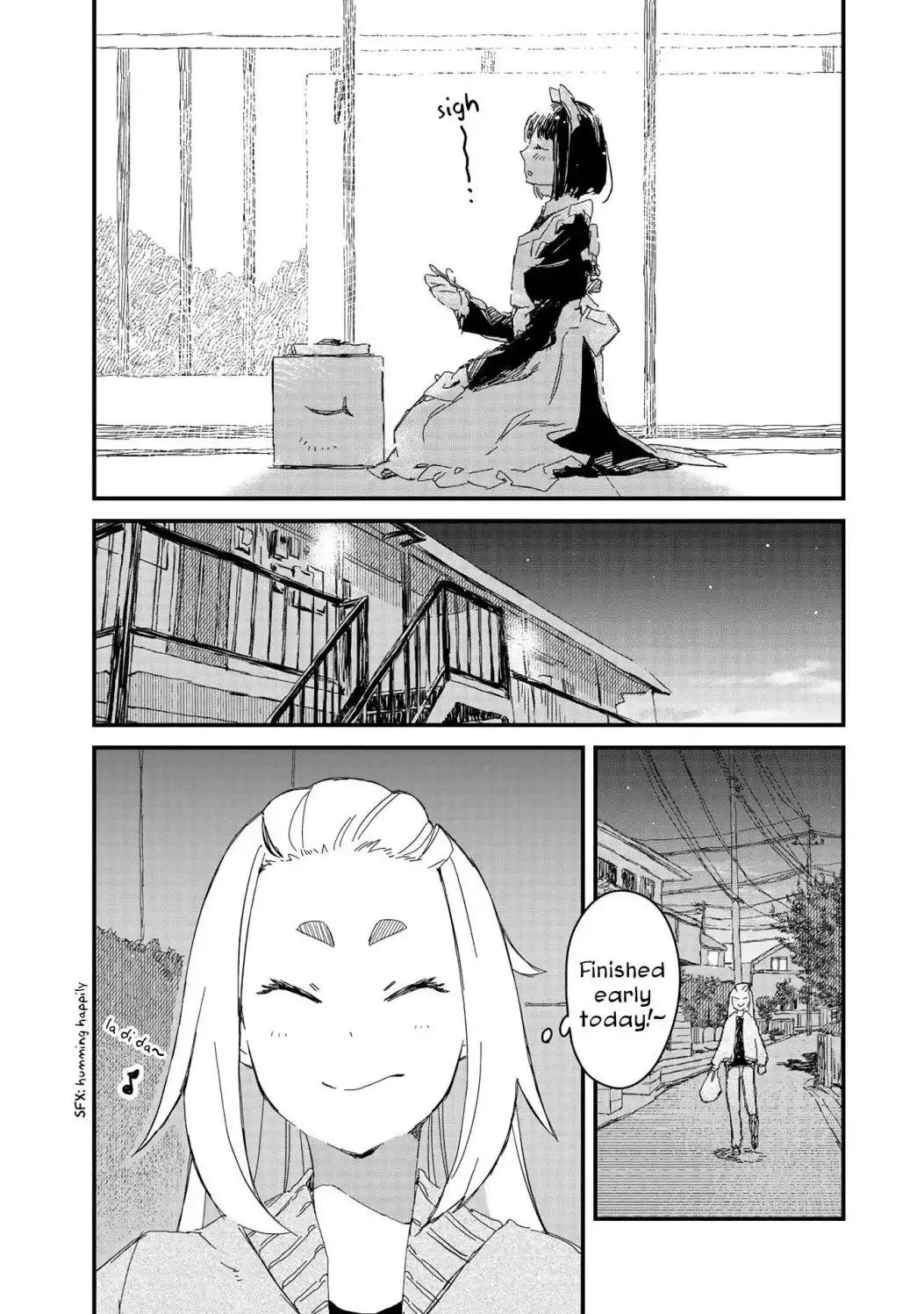 Maid-san wa Taberu Dake Chapter 11 12